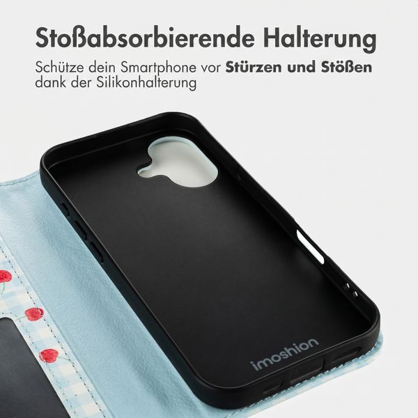 imoshion Design Klapphülle Apple iPhone 17 - Cherry Check