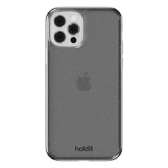 Holdit Glitzer Case Apple iPhone 12 (Pro) - Schwarz