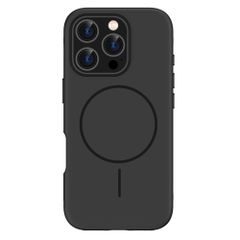 imoshion Color Backcover mit Thin MagSafe Ring Apple iPhone 16 Pro - Schwarz