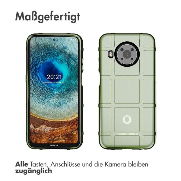 imoshion Rugged Shield Backcover für das Nokia X10 / X20 - Grün