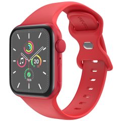 imoshion Silikon-Armband⁺ für  Apple Watch Series 1 t/m 11 / SE / Ultra (44/45/46/49 mm) - Größe M/L - Rose