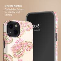 Selencia Vivid Back Cover Apple iPhone 13 - Paisley Blush