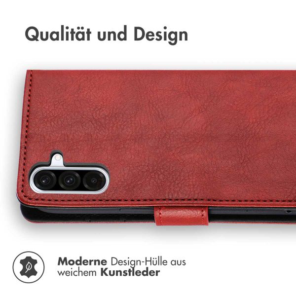 imoshion Luxuriöse Klapphülle Samsung Galaxy A36 - Rot