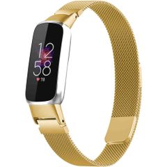 imoshion Mailändische Magnetarmband für das Fitbit Luxe - Größe M - Gold