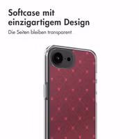 imoshion Design Hülle Apple iPhone 16e - Crush Check Coral Dust