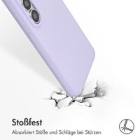 Accezz Liquid Silikoncase mit MagSafe Samsung Galaxy S26 Ultra - Violett
