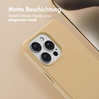 imoshion Color Backcover mit abnehmbarem Handykette und MagSafe Apple iPhone 15 Pro Max - Nude