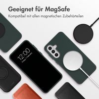 Accezz MagSafe Leather Backcover Samsung Galaxy A57 (5G) - Cedar Green
