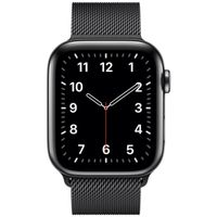 Apple Mailänder Fitness-Armband für das  Apple Watch Series 1 t/m 9 / SE (38/40/41 mm) | Series 10 / 11 (42 mm) - Space Black