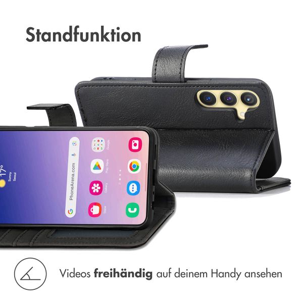 imoshion Luxuriöse Klapphülle Samsung Galaxy S24 Plus - Schwarz