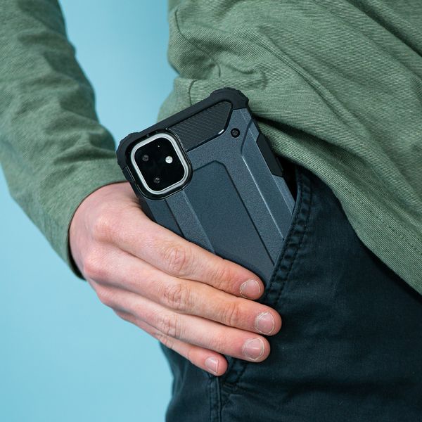 imoshion Rugged Xtreme Case Dunkelblau für Samsung Galaxy S10 Plus