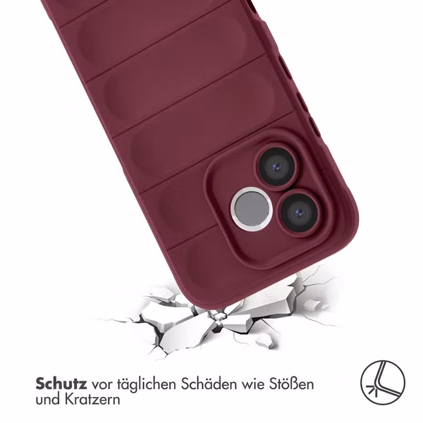 imoshion EasyGrip Backcover Honor 600 Lite - Aubergine