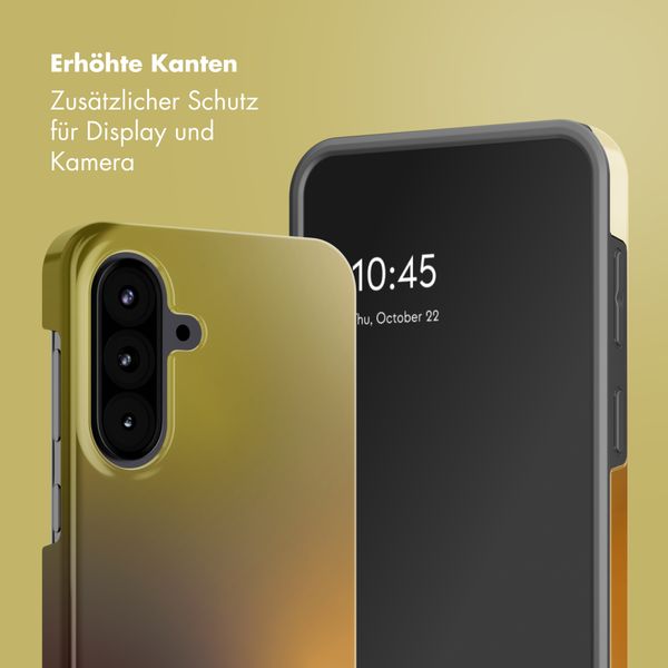Selencia Vivid Back Cover Samsung Galaxy A57 (5G) - Gradient Olive Dust