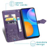 imoshion Mandala Klapphülle Huawei P Smart (2021) - Violett