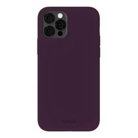 Holdit Silicone Case iPhone 12 / 12 Pro - Deep Plum