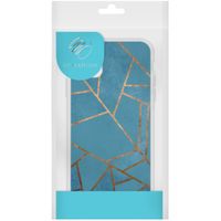 imoshion Design Hülle iPhone 12 (Pro) - Blue Graphic