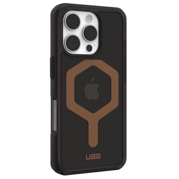 UAG Plyo Backcover MagSafe für das iPhone 16 Pro - Black / Bronze