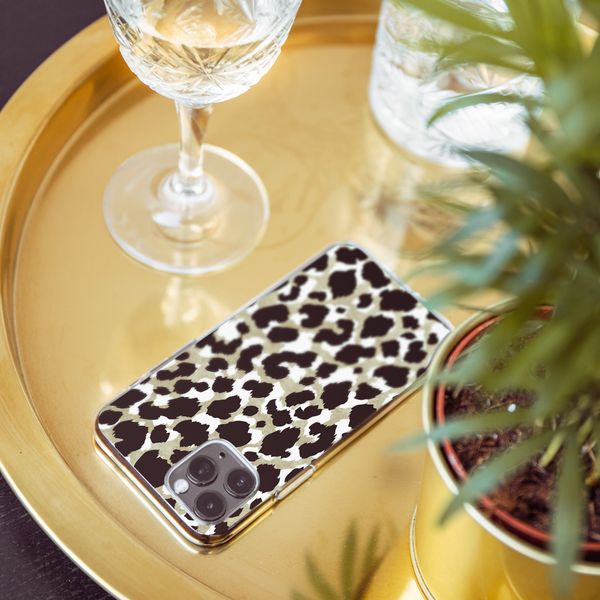 imoshion Design Hülle für das iPhone Xr - Leopard / Schwarz