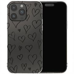 imoshion Design Hülle Apple iPhone 15 Pro Max - Hearts