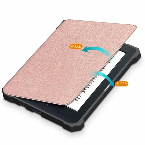 imoshion Slim Soft Case Klapphülle Kobo Nia - Rosé gold
