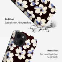 Selencia Vivid Rückabdeckung mit MagSafe Apple iPhone 13 - Choco Flower Pop