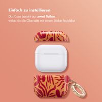 Selencia Vivid Case Apple AirPods 4 - Tropical Vibes Apricot