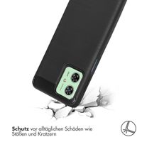 imoshion Brushed Back Cover für das Motorola Moto G54 - Schwarz