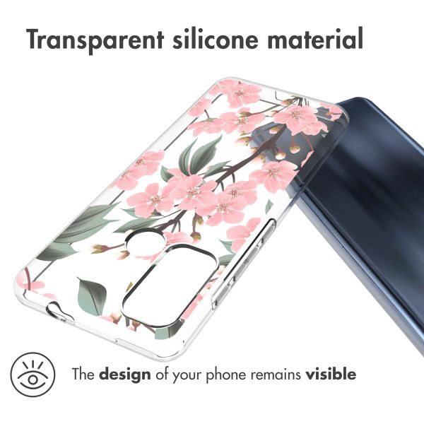 imoshion Design Hülle für das Motorola Moto G60 - Cherry Blossom