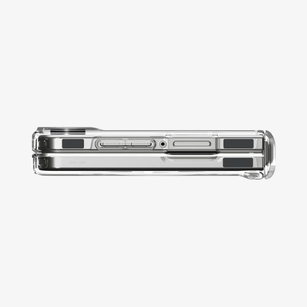 Spigen Ultra Hybrid Pro MagFit Backcover Samsung Galaxy Z Flip 8 - Clear / White