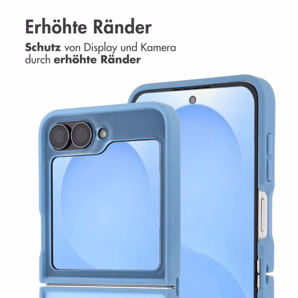 imoshion Color Guard Back Cover mit MagSafe Samsung Galaxy Z Flip 7 FE - Hellblau