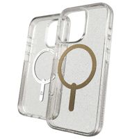 ZAGG Milan Snap Case mit MagSafe für das iPhone 16 Pro - Gold Glitter