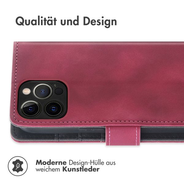 imoshion Klapphülle mit Kordel Apple iPhone 12 (Pro) - Rot