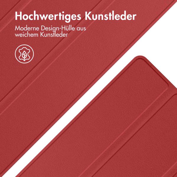 imoshion Trifold Klapphülle Xiaomi Redmi Pad - Rot