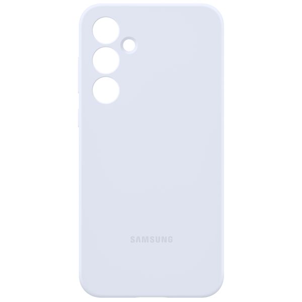 Samsung Original Silikon Cover für das Galaxy A55 - Light Blue