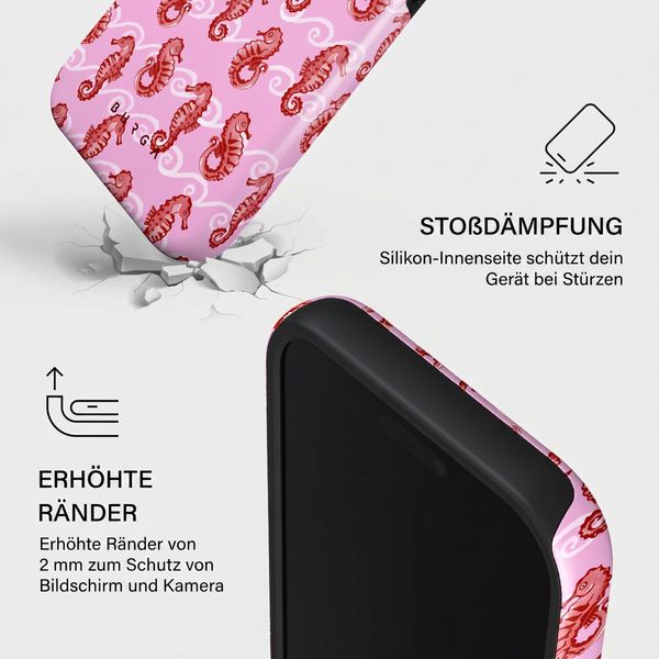 Burga Tough Back Cover MagSafe Apple iPhone 17 Pro Max - Coral Reef