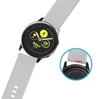 imoshion Silikonband für das  Samsung Galaxy Watch 4 / 5 / 6 / 7 / FE (20 mm) - Hellgrau