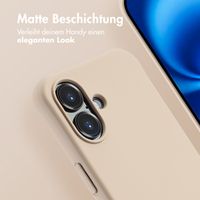 imoshion Color Backcover mit abtrennbarem Band MagSafe für das Apple iPhone 16 - Nude