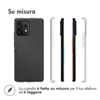 Accezz Clear TPU Backcover Motorola Edge 40 Pro - Transparent