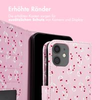 imoshion Design Klapphülle Apple iPhone 12 (Pro) - Blush Berries