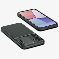 Spigen Optik Armor Kameraschieber für das Samsung Galaxy S23 FE - Abyss Green