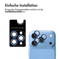 imoshion 2er-Pack Kameralinsenschutz für das Apple iPhone 18 Pro / 18 Pro Max - Light Blue