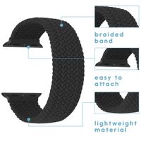 imoshion Geflochtenes Nylon-Armband Apple Watch Series 1-10 / SE / Ultra (2) - 42/44/45/49/45 mm