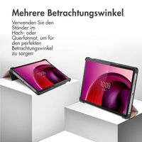 imoshion Trifold Klapphülle Lenovo Tab M10 5G - Rosé gold