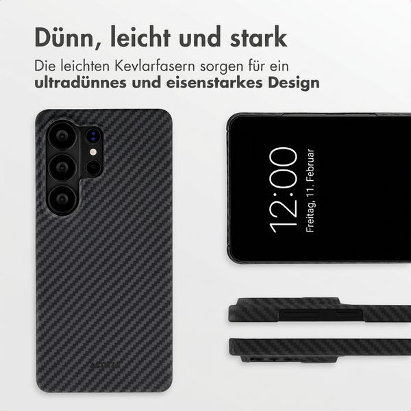 Accezz MagSafe Kevlar® Hülle Samsung Galaxy S26 Ultra - Schwarz