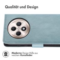 imoshion Luxuriöse Klapphülle Oppo Reno 12F 5G - Hellblau