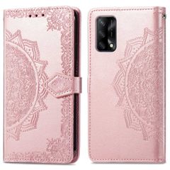 imoshion Mandala Klapphülle Oppo A74 (4G) - Rosé gold