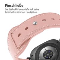 imoshion Lederarmband für die Samsung Galaxy Watch Ultra (2024/2025) - Rosa