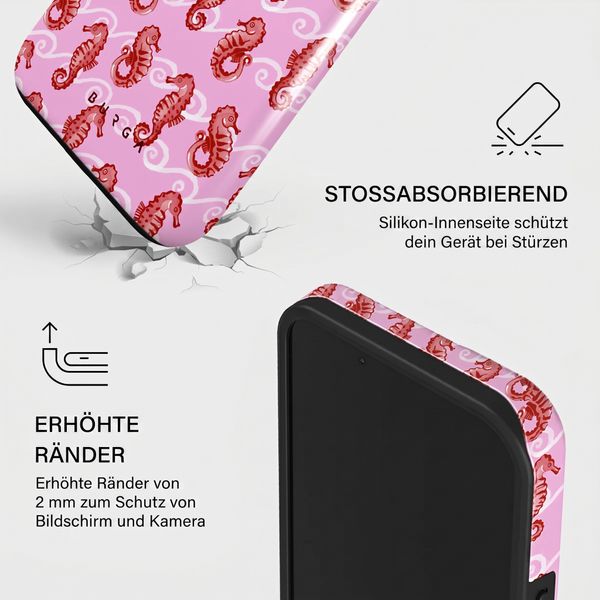 Burga Tough Back Cover MagSafe Apple iPhone 14 - Coral Reef