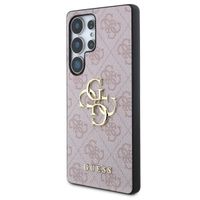 Guess 4G Metal Logo Back Cover Samsung Galaxy S25 Ultra - Rosa