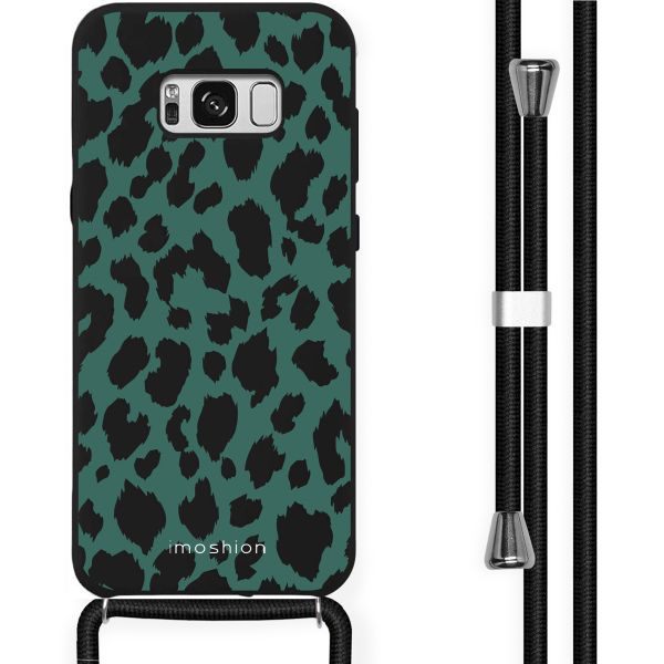 imoshion Design Hülle mit Band für das Samsung Galaxy S8 - Panther Illustration